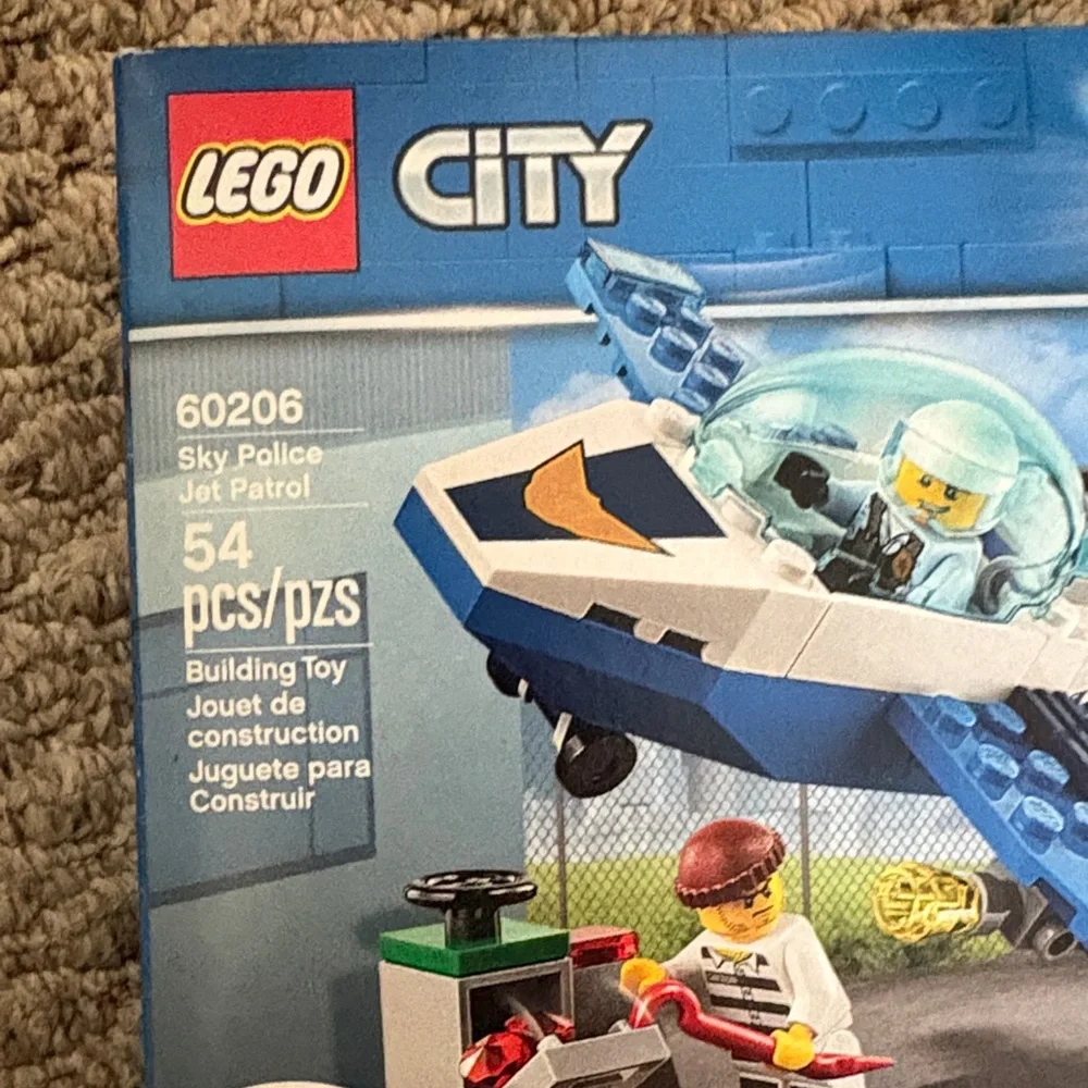 LEGO Minecraft and City Sets - Blue, Green, Red
